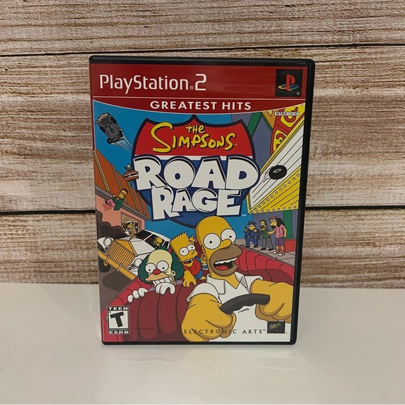 Sony Other - The Simpsons Road Rage PS2 Greatest Hits Sony Playstation